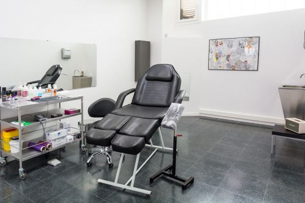 Sala de trabajo de En su tinta -Estudio-