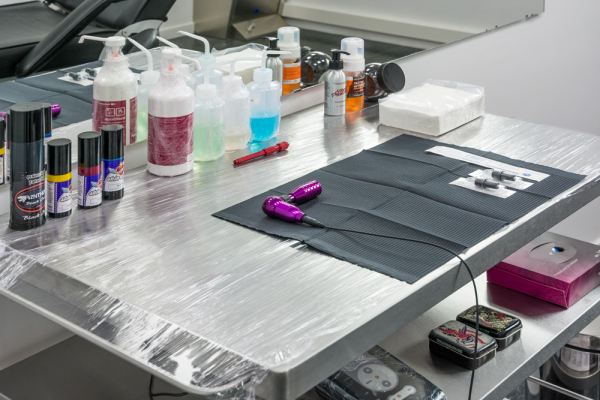 Detalle material utilizado en En su tinta -Estudio-