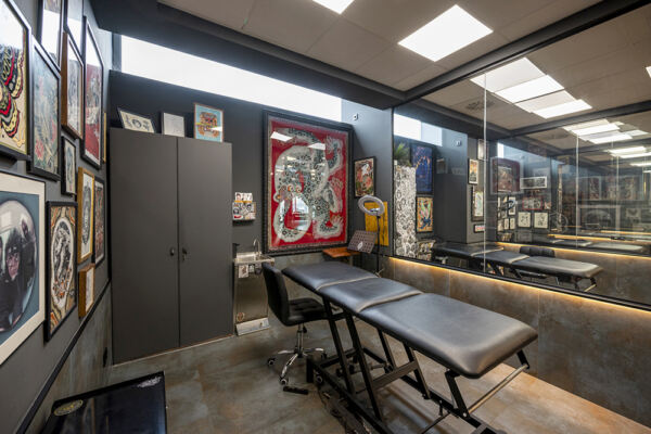 Sala de trabajo de En su tinta -Estudio-